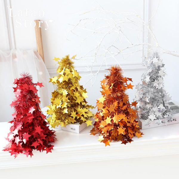 

christmas decorations deskmini tree el window display props children's gifts