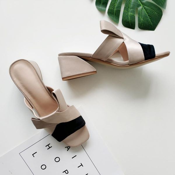 

dress shoes eshtonshero summer women sandals woman med heels platform mixed color leather classic ladies wedding size 3-8, Black
