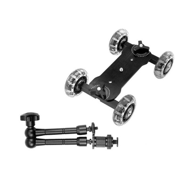 

mobile sliding stabilizer 11-inch articulated ic arm camera track bracket pography with stabilizers