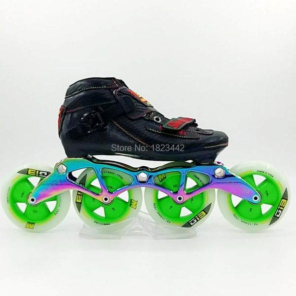 

inline & roller skates simmons m1 a carbon fiber american speed skating shoes children game special racing mpc wheel motor colorful fr