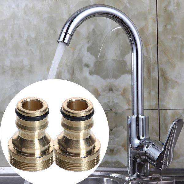 

kitchen faucets universal tap male connector solid brass quick adaptor mixer garden water hose pipe bathroom faucet spouts