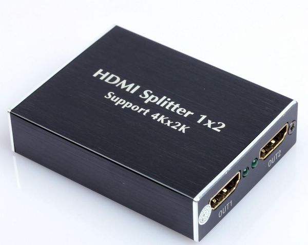 

audio cables & connectors 2 ports bi-directional splitter switch 1 in out or a-b ab a/b for hdtv, -ray, dvd, support 4k x 2k, 3d 1080p