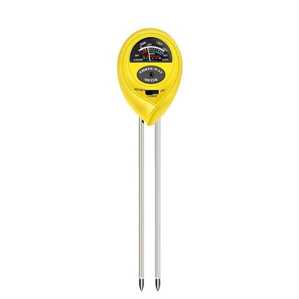 

meters 3 in 1 soil ph meter moisture light test acidity humidity sunlight garden