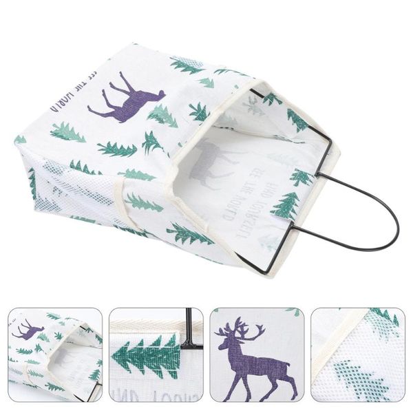 

storage boxes & bins 1pc cloth art hanging bag student dormitory bathroom wall-mounted