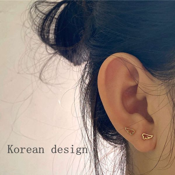 

angel small earrings exquisite mini simple allergy do take