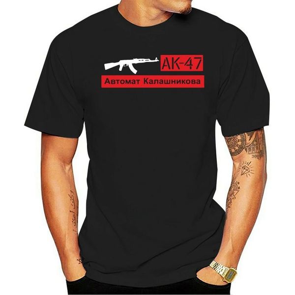 

men's t-shirts kalashnikov tee grayyyy74514p russia soviet union humorous 2021 cotton t-shirt, White;black
