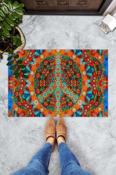 

carpets peace door mat bedroom kitchen bath floor mats home entrance multipurpose doormat non-slip 45*70cm