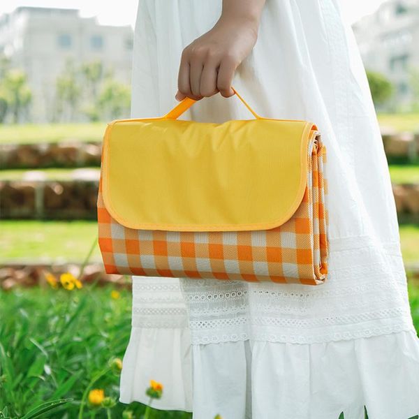

camping mat waterproof beach blanket outdoor portable picnic ground mattress lawn games pads