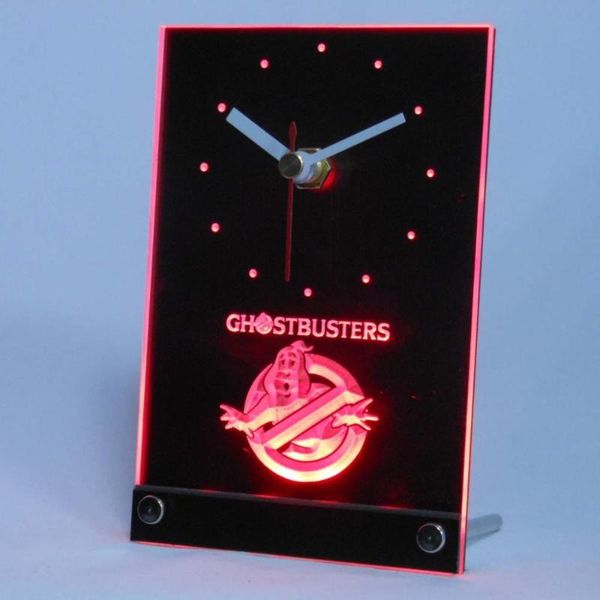 

wall clocks tnc0223 ghostbusters table desk 3d led clock