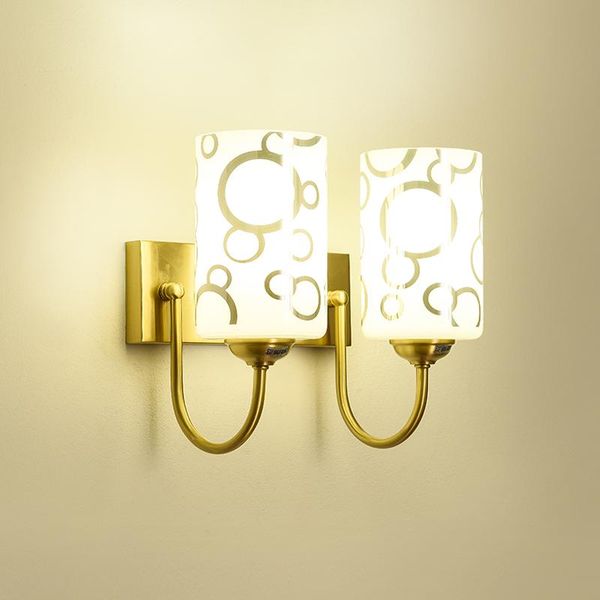 

wall lamp modern home led lights all copper lamps for living room bedroom study dining kitchen indoor decor lighting