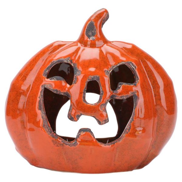 

candle holders 1pc pumpkin shaped stick durable ceramic candleholder stand