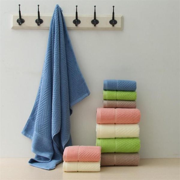 

towel soft wave design cotton bath set travel breathable gift hand