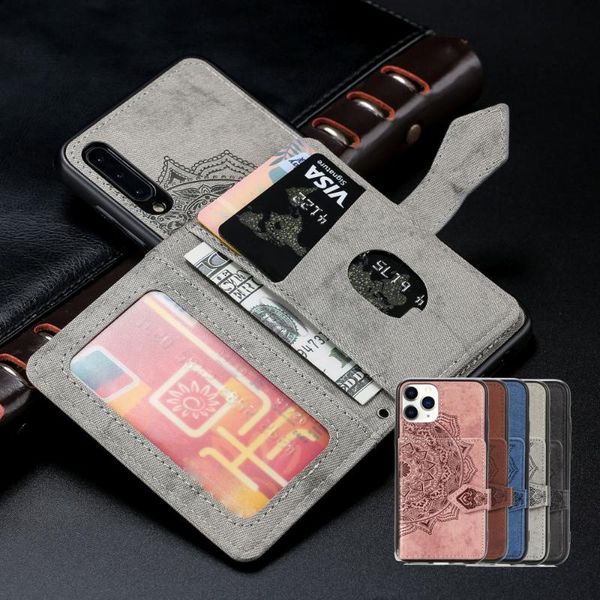 

card holder floral wallet case for galaxy a51 a71 a10 a20 a30 a40 a50 a70 sunflower magnetic leather phone back cover cell cases