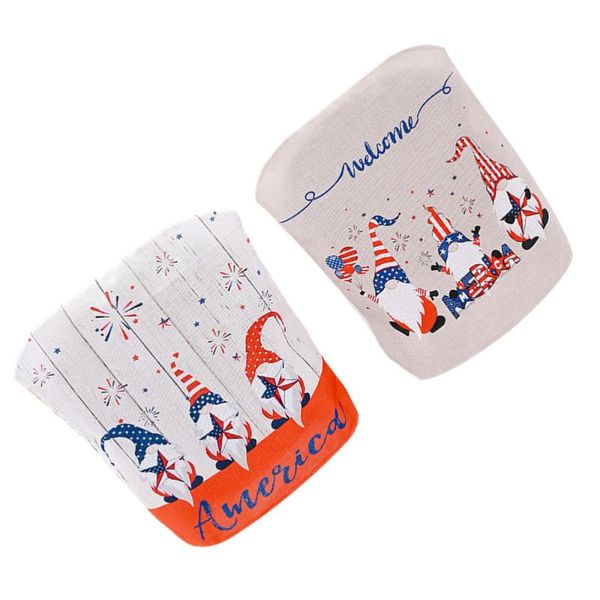 

chair covers 2pcs independence day national flag cover restaurant bar