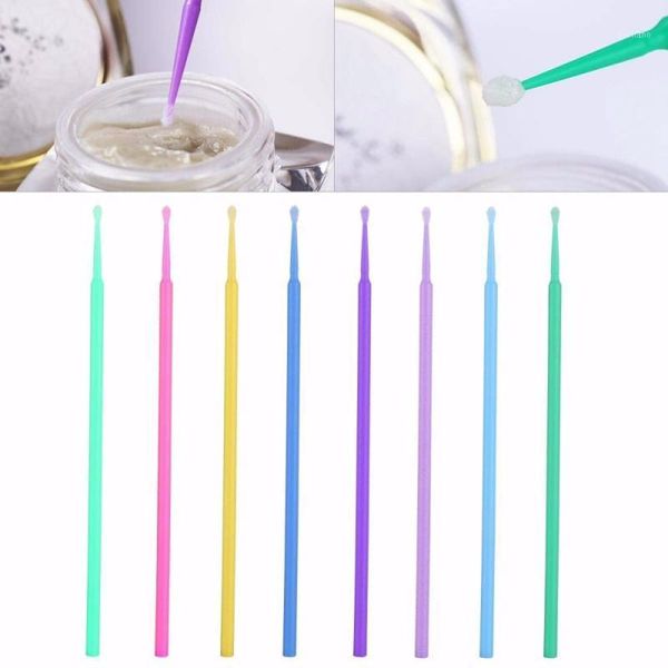 

pcs disposable eyelashes micro brush eyelash extension tools durable individual lash removing swab cosmetic makeup tools1