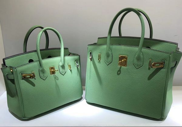 

70% off design hand 2021 new head leather fruit green portable one shoulder messenger women's bag kiec, Red;black