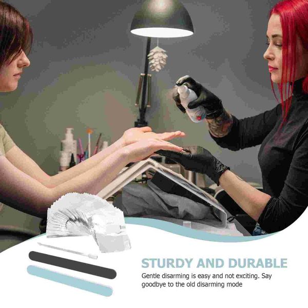 

nail art kits 300pcs polish remover wrap foils tool tin