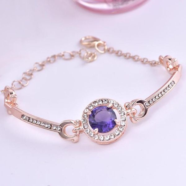 

pulseras mujer moda 2021 arrival accessories elegant simple for women chain jewelry cute heart around bracelet femme link,, Black