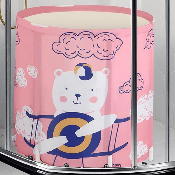 

bathing tubs & seats bath barrel, folding bath, household whole body large and thickened sweat steam artifact