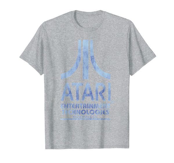 

Vintage Blue Atari Logo T-Shirt, Mainly pictures