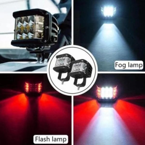 

working light 2021 car led work bar side shooter pods cube white d2p0