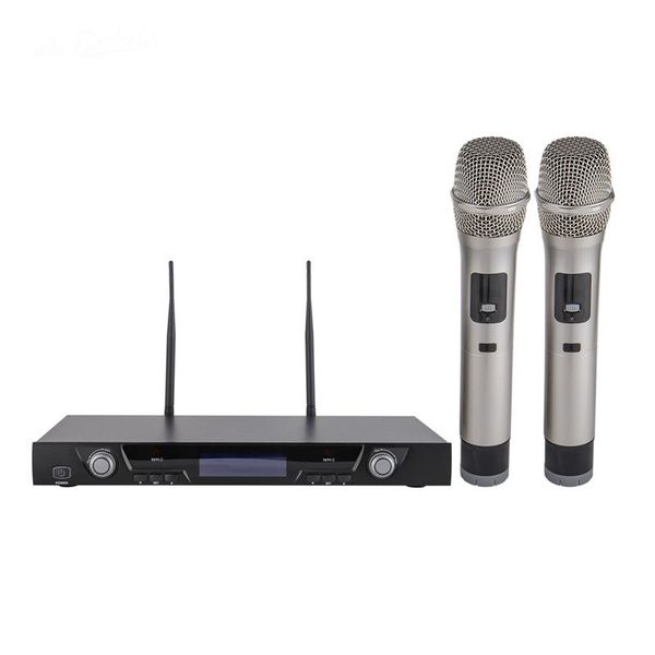 

uk-2300 good quality professional microphone discussion conference system uhf handheld wireless for stage microphones