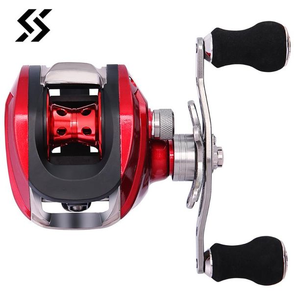 

sougayilang 17+1bb baitcasting fishing reel 6.3:1 gear ratio magnetic brake freshwater saltwater baitcast reels