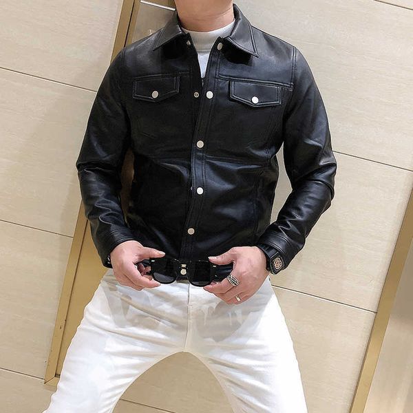 

men's jackets clothes z12230 men's fashions luxury runways famous european design brand party clothing style usuj, Black;brown