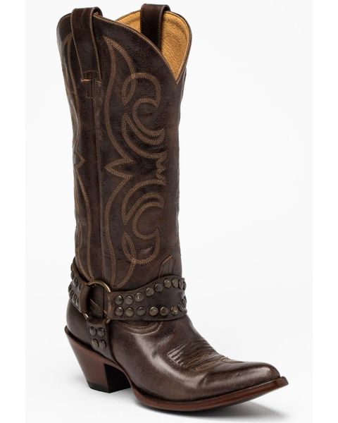 

boots women's blazen western - round toe, Black