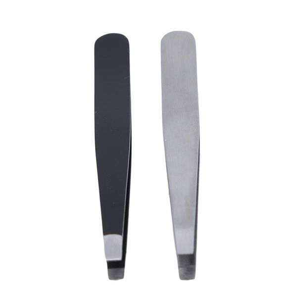 

eyebrow tools & stencils tweezers 3pcs/set stainless steel pointed / tilted flat hair removal makeup kit