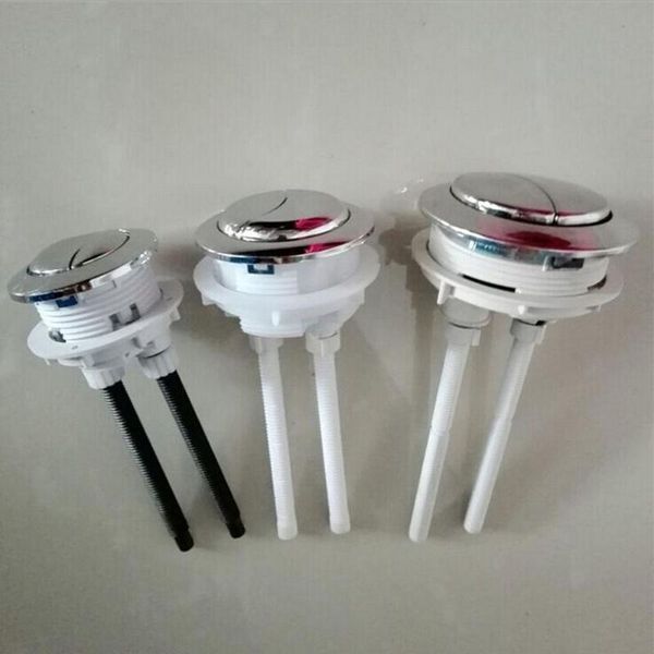 

bath accessory set material,crude steel spring, drop high-end toilet flush button,two-button tank switch,