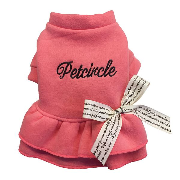 

winter pet clothing dog autumn winter cat and spring kitten skirt thickened