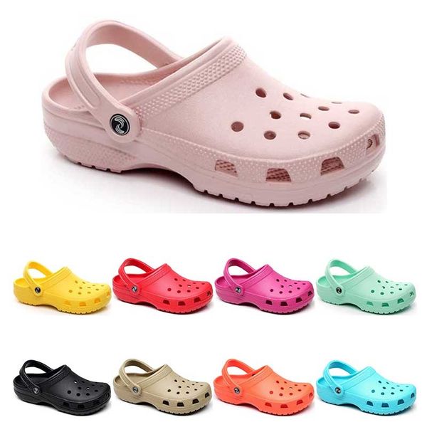 

401 hotsale fashion Sandals Slip On Casual Beach Waterproof Shoes men Classic Nursing Clogs Hospital Women Slippers Work Medical, 2 36-41