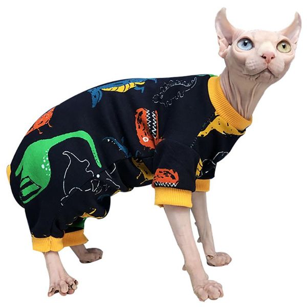 

cat costumes sphinx clothes autumn winter warm thick for cats sphynx kitten pure cotton coat jacket clothing sphints cartoon
