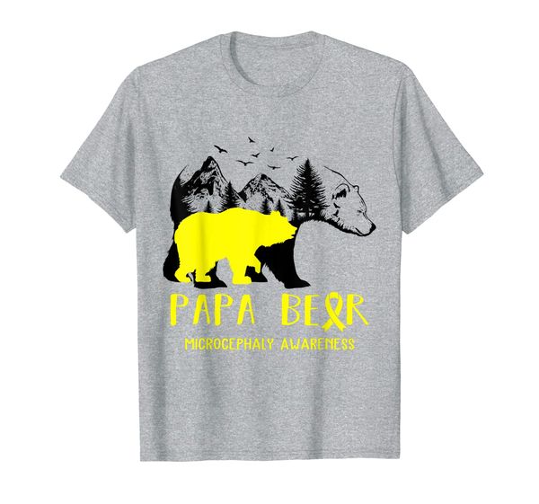 

Papa Bear Microcephaly Awareness Shirt For Women Men, Mainly pictures