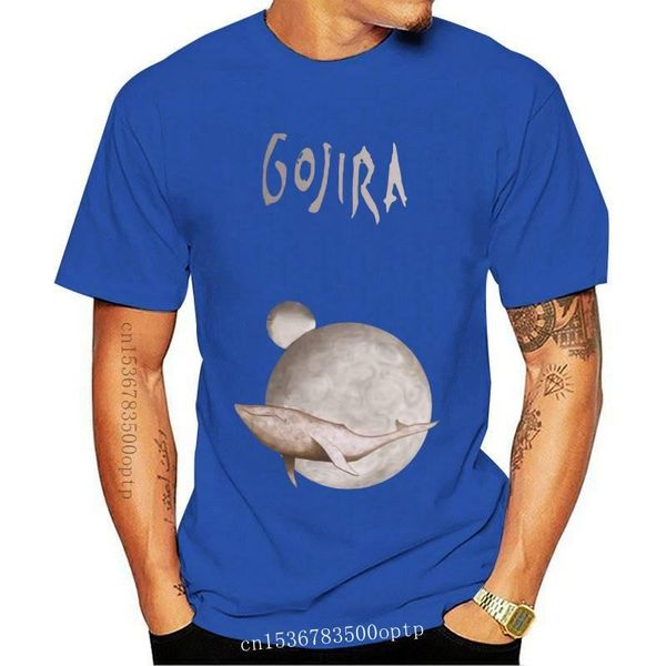 

men's t-shirts 100% cotton o-neck custom printed tshirt men t shirt gojira whale - women t-shirt, White;black