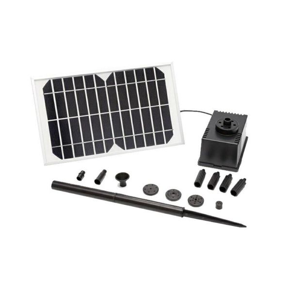 

garden decorations 12v 5w solar fountain water pump panel powered pond swimming pool landscape sprinkler sprayer