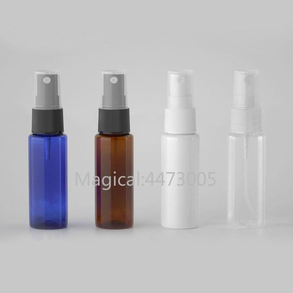 

storage bottles & jars 50/100pcs/lot 20ml empty plastic travel spray bottle, diy refillable convenient mist container, portable cosmetics sh