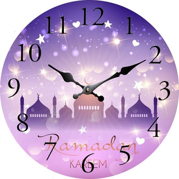 

wall clocks european retro ramadan series clock decoration hanging table bedroom craft art creative living room silent
