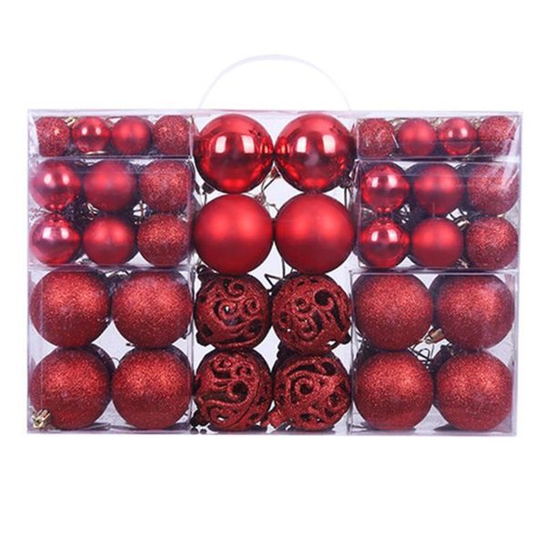 

party decoration 1 box/100pcs xmas pendant hanging tree pendants decor