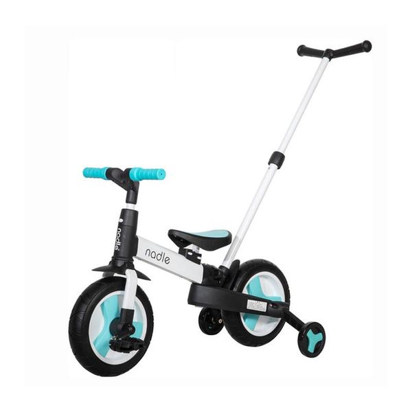 

gift sets children's tricycle bicycle baby carriage foldable kids balance bike walker toddler ride on infant walk toys 1-6y