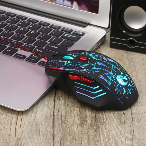 

mice ergonomic mouse gaming wired computer accessories office pc usb cable pad