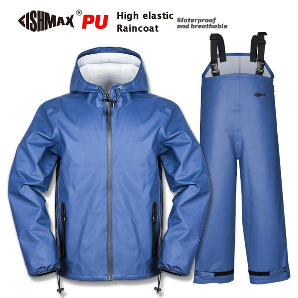 

motorcyce raincoat mens spit thickened waterproof fu-body fishing cothes takeaway riding spit raincoat with hat