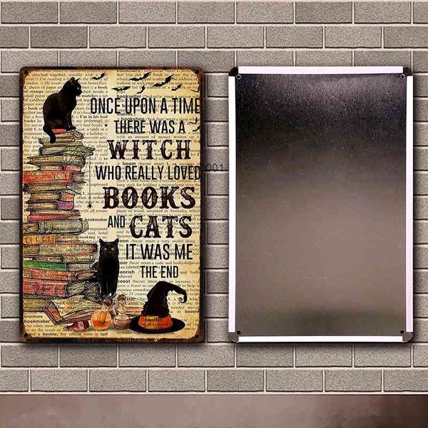 

bengal siamese black cat sink read books and drink winetin poster metal sign bar decor painting 20*30 cm size dy231