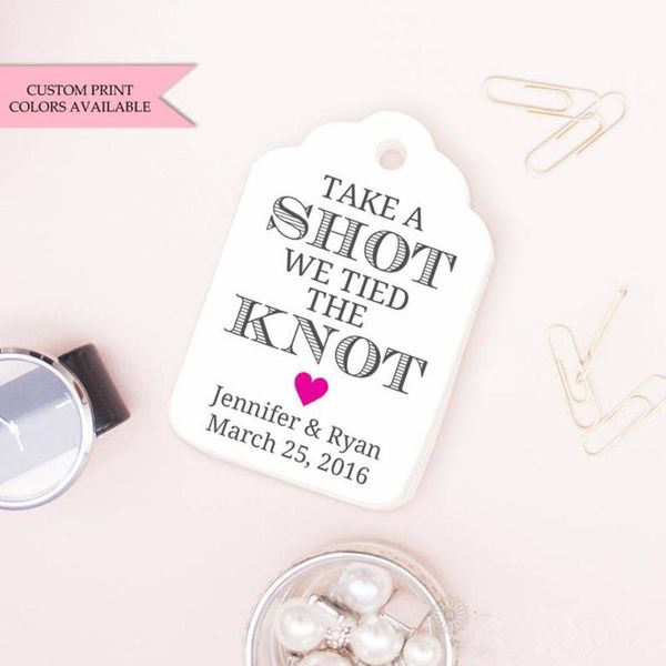 

greeting cards wedding tags take a s we tied the knot