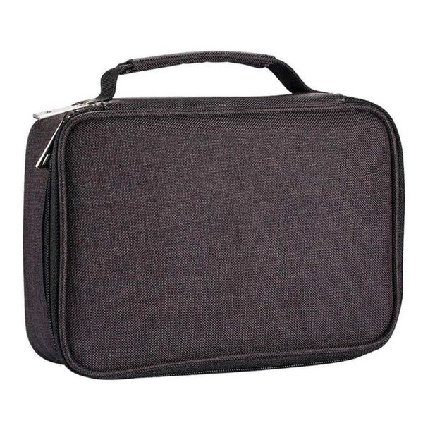 

pencil bags 1pcs colored case large capacity portable zipper holder stationery bag