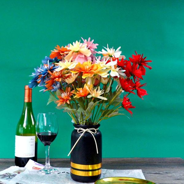 

decorative flowers & wreaths artificial flower double happiness flower, single bunch 60cm, el wedding guide,home living room decoration arra