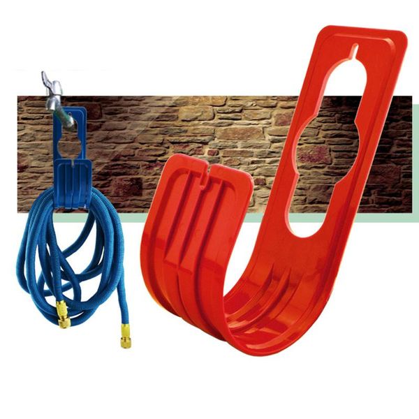 

hooks & rails 1pc garden hose hook bracket pipe watering hanger storage rack reel multi-purpose