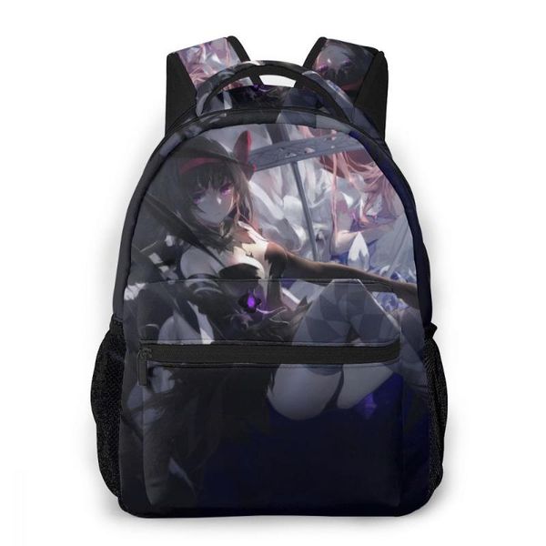 

backpack puella magi madoka magica for girls boys travel rucksackbackpacks teenage school bag