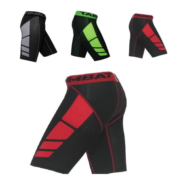

men's sportswear gym compression short pants fitness jogger running sports quick-dry training shorts, Black;blue
